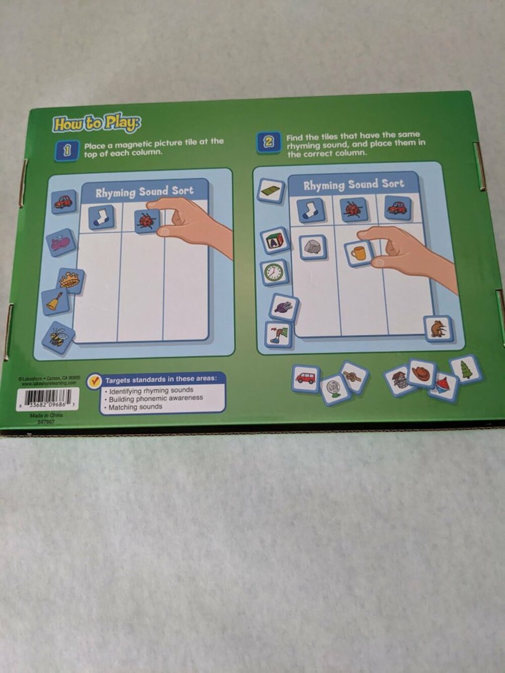 Magnetic Sound Sorting Board - Rhyming Sounds - Picture 3 of 3